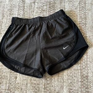 Nike Dri Fit Size XS Black & Gray Running Shorts Atheltic shorts